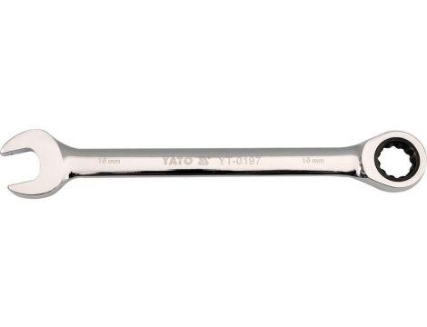 KLUCZ PŁASKO-OCZKOWY Z GRZECHOTKĄ 11MM