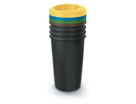 KEDEN KOSZ NA ŚMIECI COMPACTA R 45L SET 4