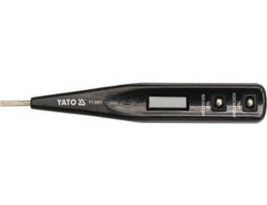 PRÓBNIK NAPIĘCIA 12-250V LCD