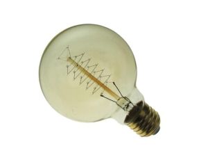 Żarówka węglowa Segod E27 G80 40W 150lm round