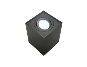 Oprawa sufitowa Siroco Black ruchoma prostokąt alu