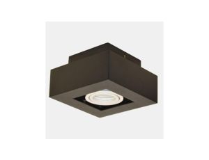 Oprawa sufitowa Pita Black+White ruchoma kwadrat a