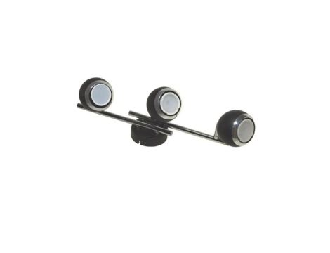 Lampa spotlight Kynis 3xGU10 czarna