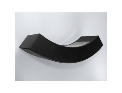 Oprawa elewacyjna LED Pocel 4W WW czarna