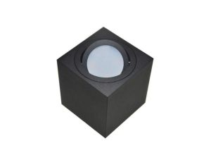 Oprawa sufitowa Febe Black ruchoma kwadrat alumini