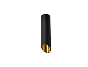 Oprawa sufitowa Valda Black aluminium 220mm