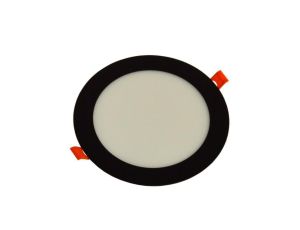 Panel led okrągły Gerd 12W 4000K czarny