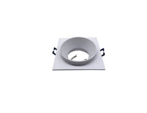 Oprawa sufitowa Coriko biały kwadrat aluminium