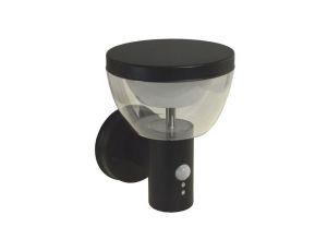 Oprawa elewacyjna LED Kras 9W 4000K czarna IP54 z