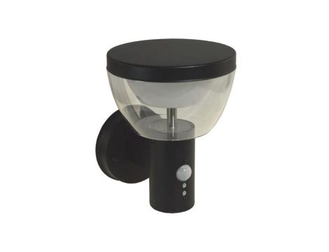 Oprawa elewacyjna LED Kras 9W 4000K czarna IP54 z