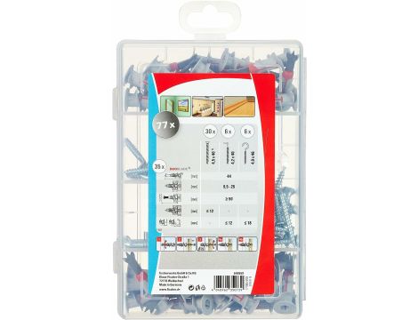 FISCHER ZESTAW KOŁKÓW PROFIBOX DUOPOWER + WKRĘTY + HAKI - 2