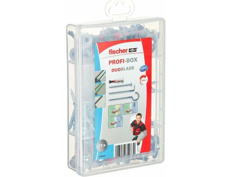 FISCHER ZESTAW KOŁKÓW PROFIBOX DUOPOWER + WKRĘTY + HAKI