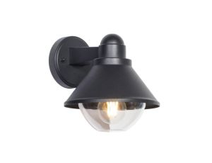 Oprawa elewacyjna Elgin czarna E27