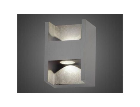 Oprawa elewacyjna LED Cissa 2x2W DW szara