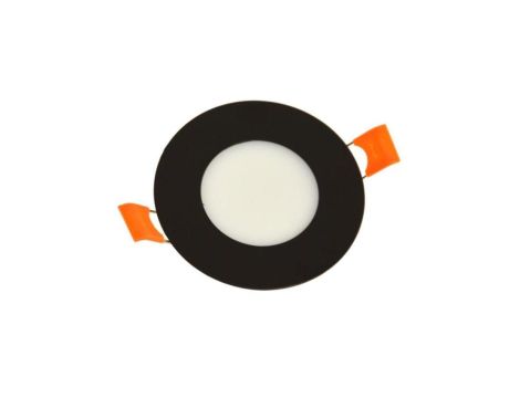 Panel led okrągły Gerd 3W 4000K czarny