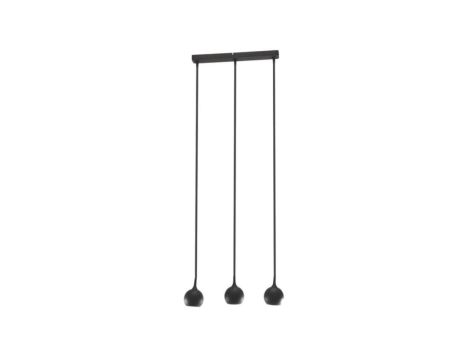 Lampa spotlight Colm 3xGU10 czarna wisząca