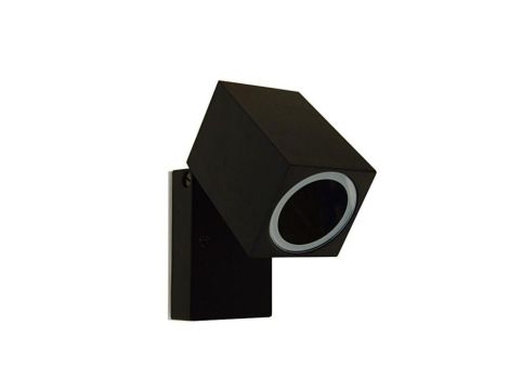 Oprawa elewacyjna Nordi 1x GU10 czarna IP54