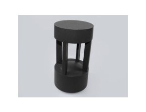 Słupek ogrodowy LED Yanko 1*7W DW czarna IP54