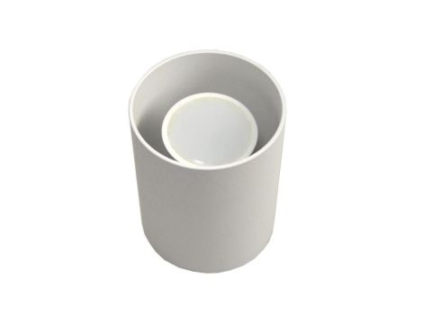 Oprawa sufitowa Creep White stała okrągła aluminiu