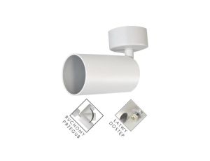 Lampa spotlight Fargo 1xGU10 biała