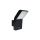 Oprawa elewacyjna LED Gloss 9W 4000K czarna IP54 z