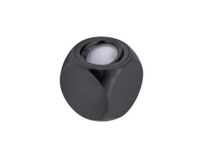 Oprawa sufitowa Akona czarna 80x85mm