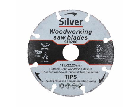 SILVER TARCZA UNIWERSALNA WĘGLIK SPIEKANY 115mm