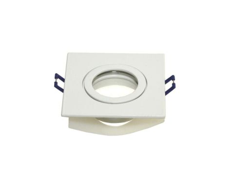Oprawa sufitowa Quatro IP54 biała kwadrat aluminiu