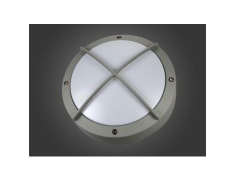 Oprawa elewacyjna LED Froda 12W WW szara