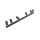 Lampa spotlight Fargo 6xGU10 czarna