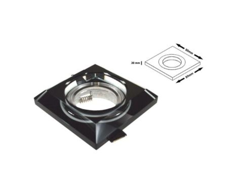 Oprawa sufitowa Mada Black