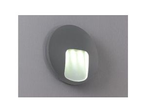 Oprawa elewacyjna LED Dacu 3W DW szara