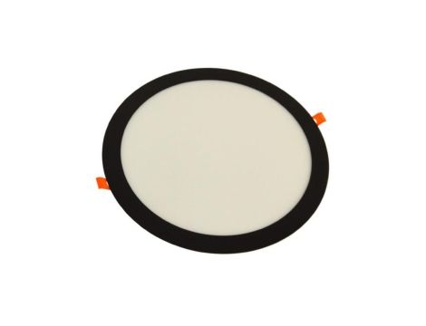 Panel led okrągły Gerd 24W 4000K czarny