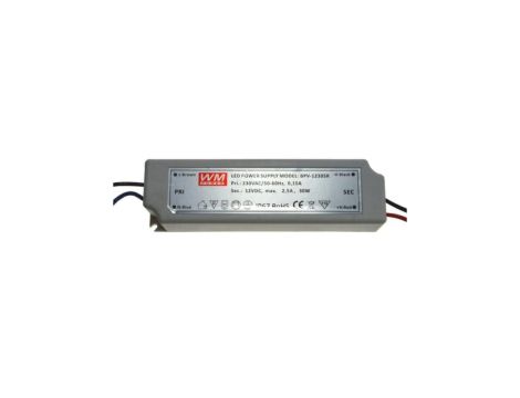 Zasilacz LED 12V 30W napięciowy IP67 plastik EK