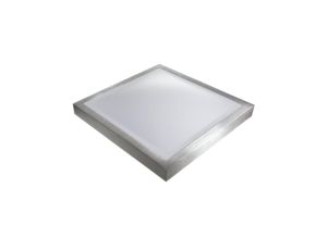 Plafon Vital kwadrat 2*E27 srebrny
