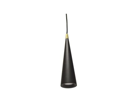 Lampa spotlight Split 1xGU10 czarna wisząca