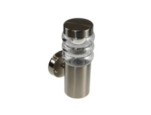 Oprawa elewacyjna Lula bis 1x E27 stal nierdzewna