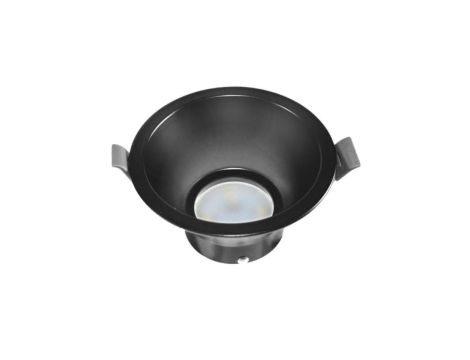 Oprawa sufitowa Kobra Black okrągła aluminium