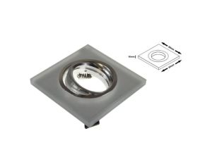 Oprawa sufitowa Denzel ruchoma szroniona chromowan