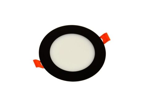Panel led okrągły Gerd 6W 4000K czarny