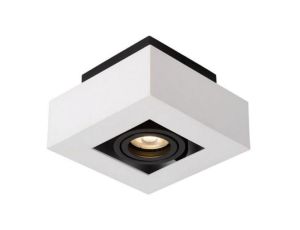 Oprawa sufitowa Pita White+Black ruchoma kwadrat a