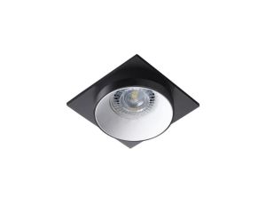 Oprawa sufitowa Coriko czarno biały kwadrat alumi