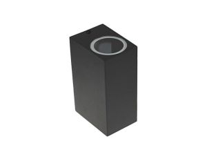 Oprawa elewacyjna Korti 2x GU10 czarny