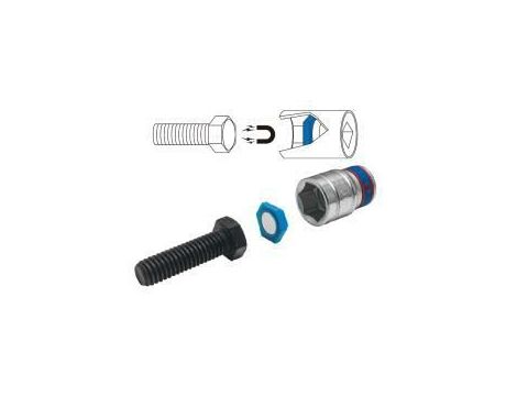 KING TONY WKŁADKI MAGNETYCZNE DO NASADEK 8-19mm 11cz. - 2
