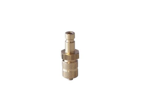 Króciec szybkozłącza DN2,7 typ 20, skręcany do węża fi 3x5 mm, mosiądz