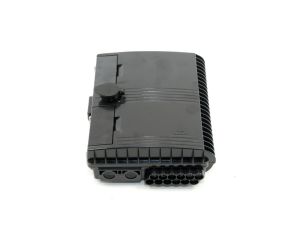 Mufa światłowodowa TELCOLINE 8F, 2 wejścia, 12 wyjść, czarna