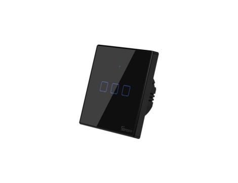 Dotykowy włącznik światła WiFi + RF 433 Sonoff T3 EU TX (3-kanałowy)