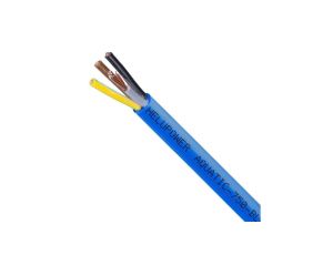 Przewód do pomp głębinowych HELUPOWER AQUATIC 4x4mm2 450/750V niebieski Helukabel /100m/