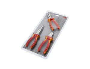 Zestaw szczypiec do prac elektroinstalacyjnych tnące i do ściągania izolacji KNIPEX 00 31 30 BK V03