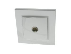 Gniazdo pt podtynkowe pojedyncze antenowe TV telewizyjne końcowe Argo